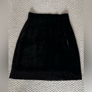 Velvet dolce&gabbana mini skirt